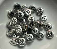 Acrylic Plastic Letter Beads 7mm