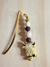Bookmark Metal with Silicone Focal Beads