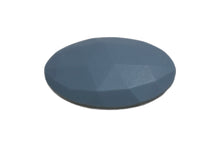 40mm Flat Oval Faceted